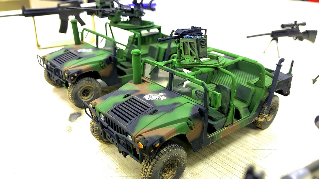 軍武設備展覽模型 模型製作案例03