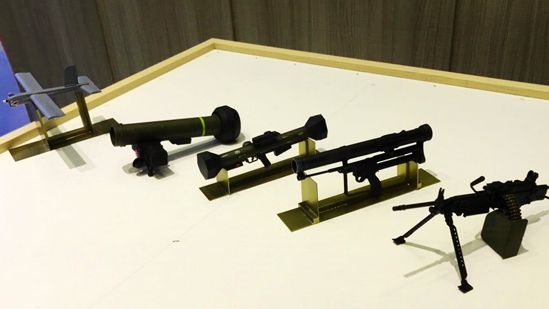 軍武設備展覽模型 模型製作案例06