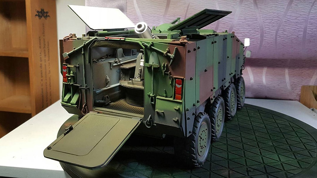國軍武器機械設備 模型製作案例01