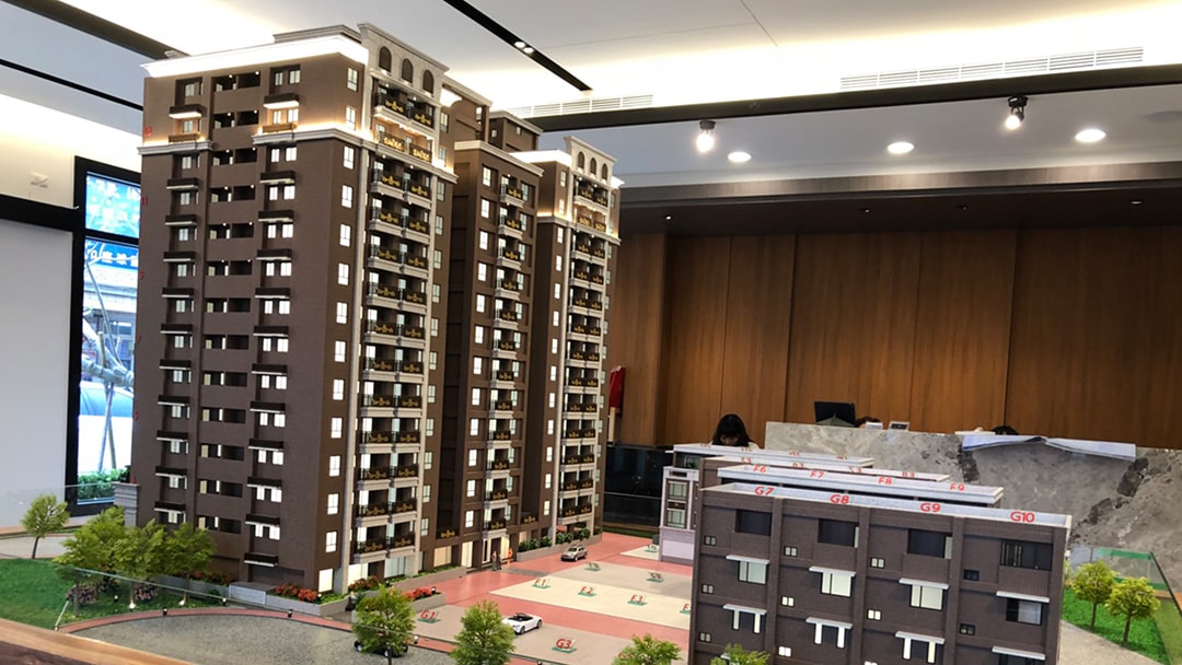 新竹湖口建案模型 模型製作案例03