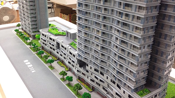 松山區健康公營住宅模型