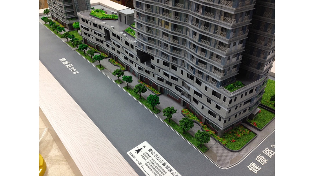 松山區健康公營住宅模型 模型製作案例03