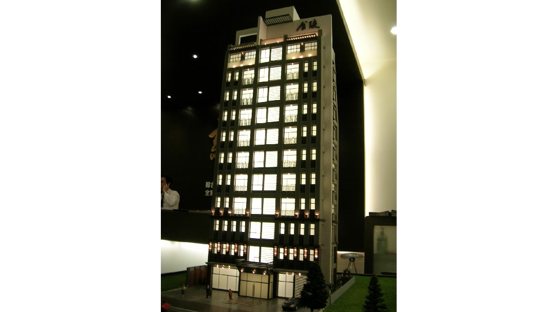 住宅建案模型 模型製作案例05