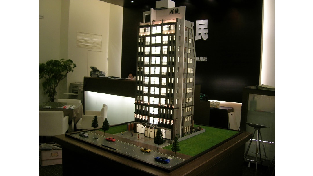 住宅建案模型 模型製作案例06