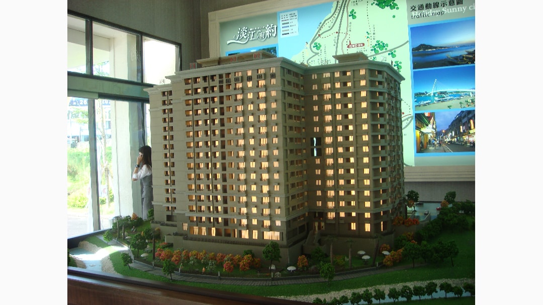 住宅建案模型 模型製作案例10