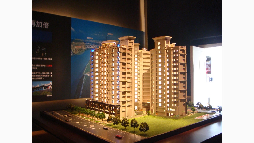 住宅建案模型 模型製作案例15