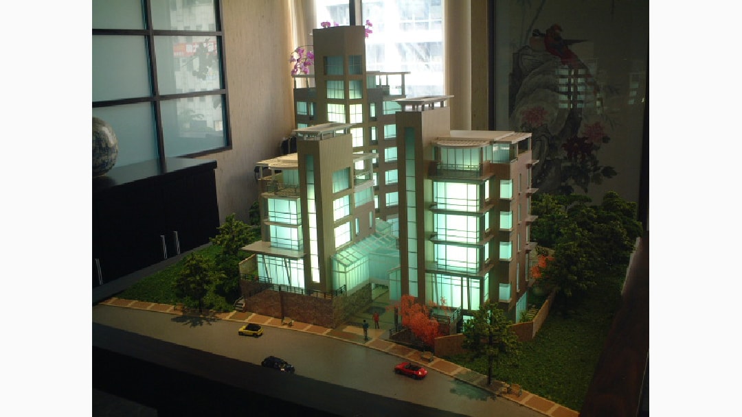 住宅建案模型 模型製作案例21