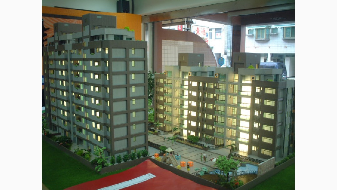 住宅建案模型 模型製作案例23