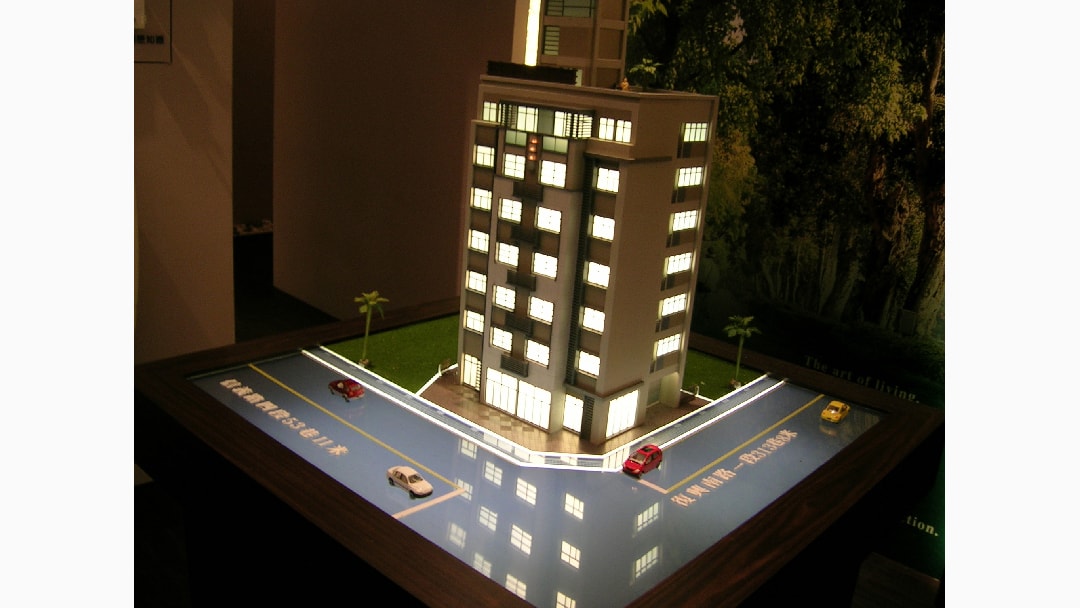 住宅建案模型 模型製作案例25