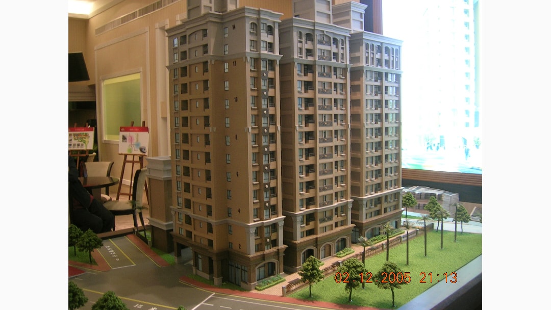 住宅建案模型 模型製作案例36