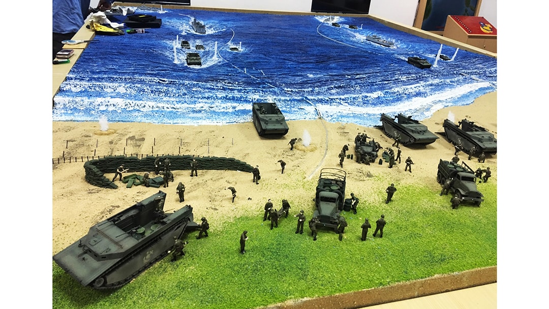 國防軍事模型 模型製作案例02