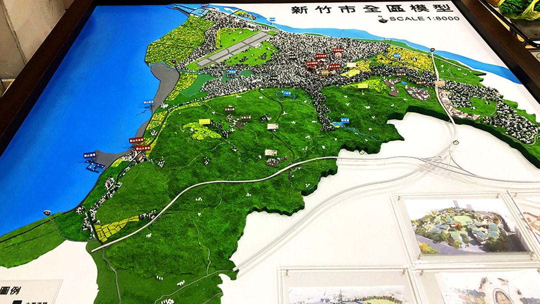 新竹市導覽 模型製作案例01