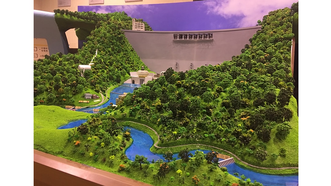 台北市立翡翠水庫模型 展覽館製作案例02