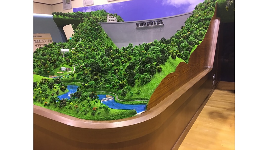 台北市立翡翠水庫模型 展覽館製作案例04