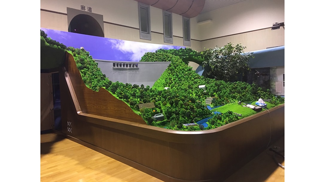台北市立翡翠水庫模型 展覽館製作案例05