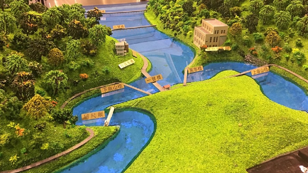 台北市立翡翠水庫模型 展覽館製作案例08