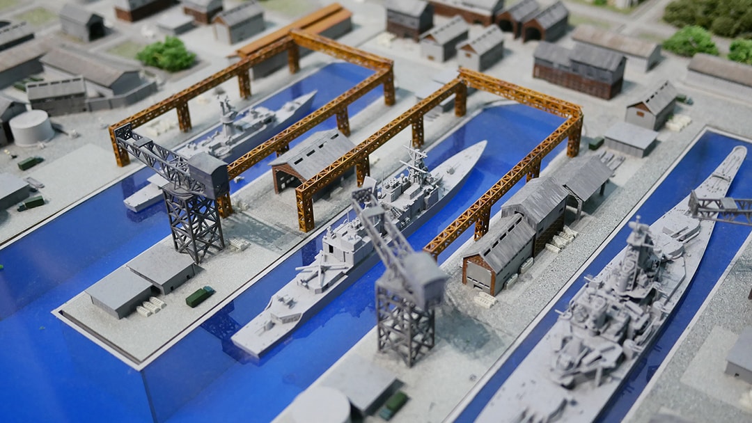 基隆國立海洋科技博物館模型 展覽館製作案例08