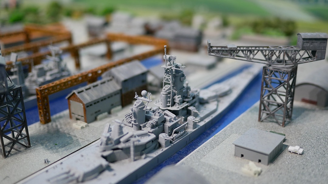 基隆國立海洋科技博物館模型 展覽館製作案例09