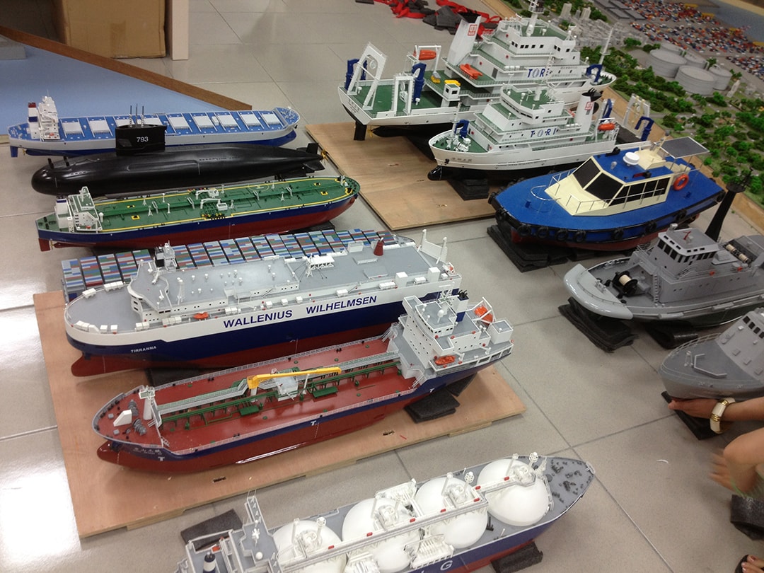 基隆國立海洋科技博物館模型 展覽館製作案例26