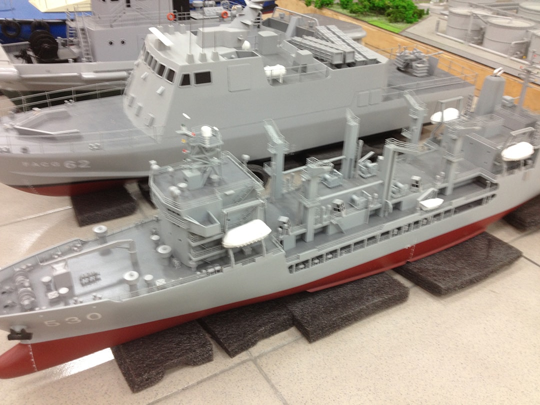 基隆國立海洋科技博物館模型 展覽館製作案例32