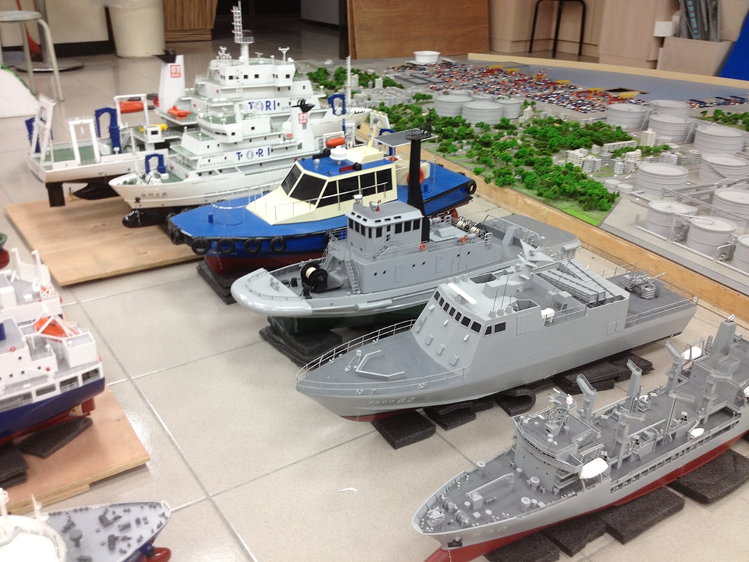 基隆國立海洋科技博物館模型 展覽館製作案例33