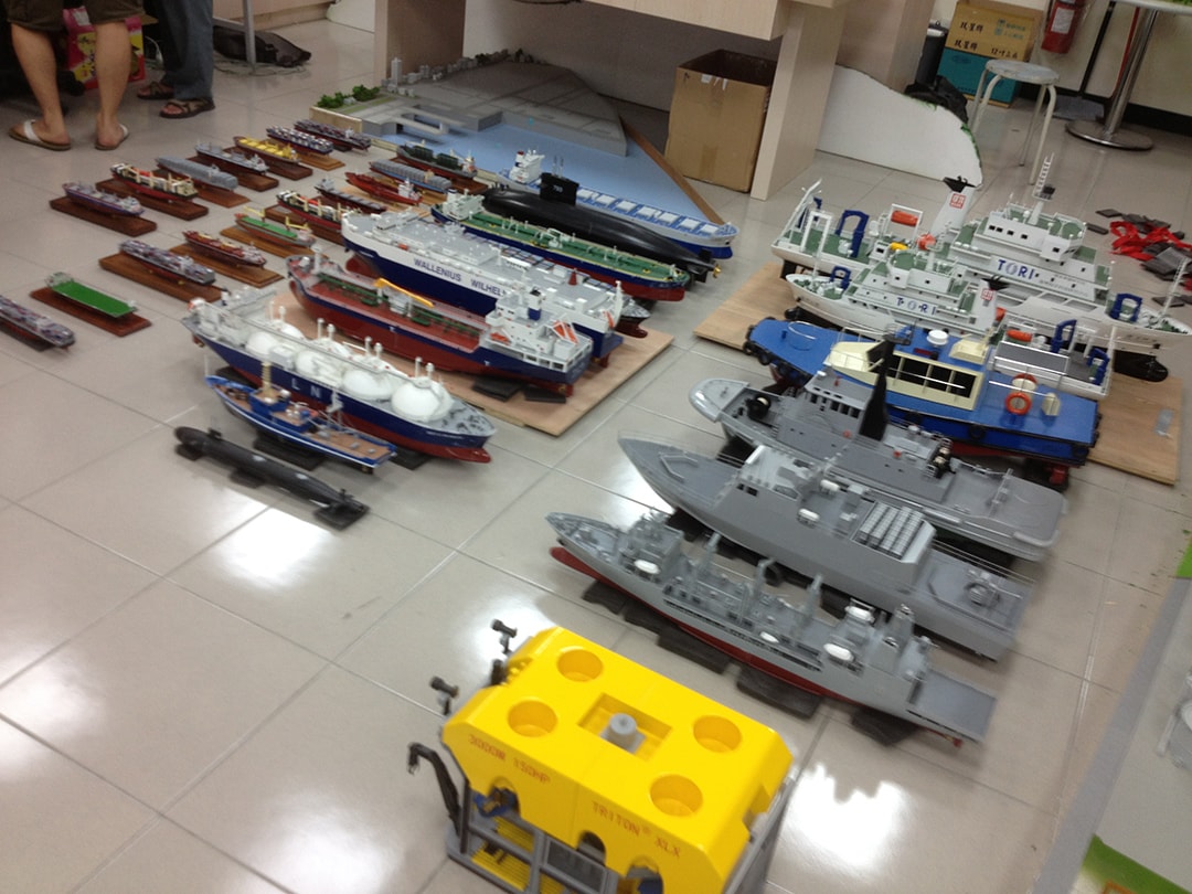 基隆國立海洋科技博物館模型 展覽館製作案例34