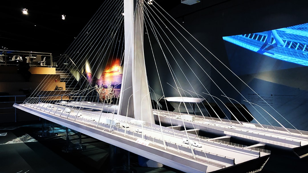 新北淡江大橋 模型製作案例05