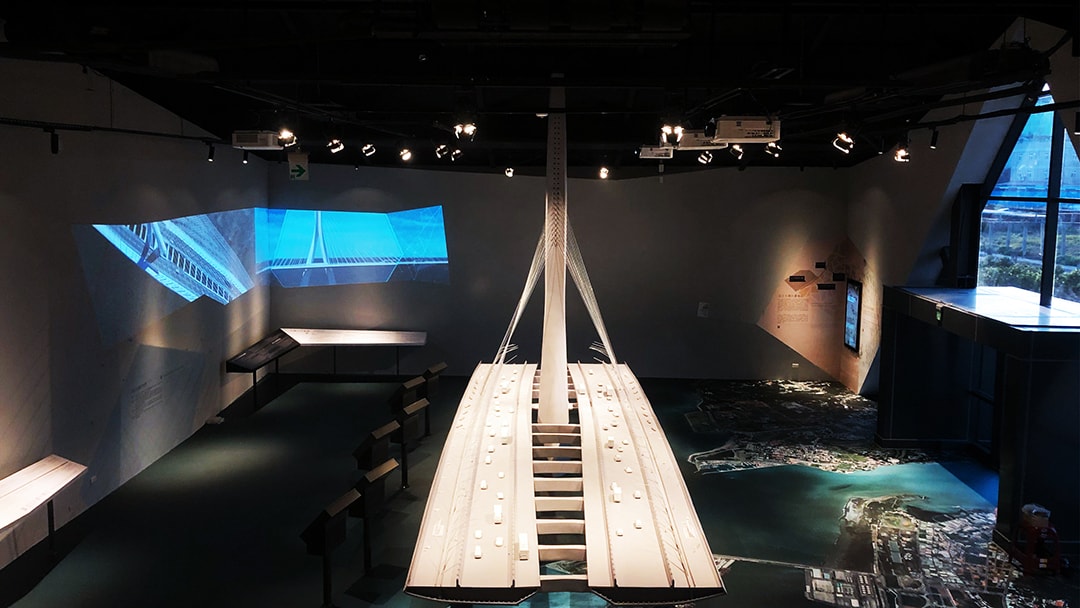 新北淡江大橋 模型製作案例06