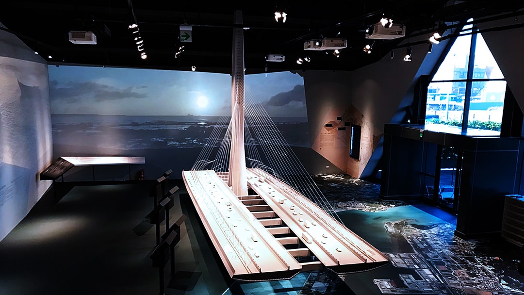 新北淡江大橋 模型製作案例09