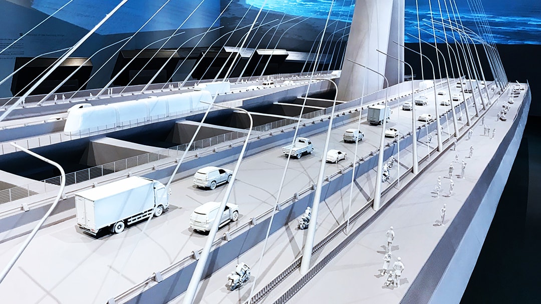 新北淡江大橋 模型製作案例11