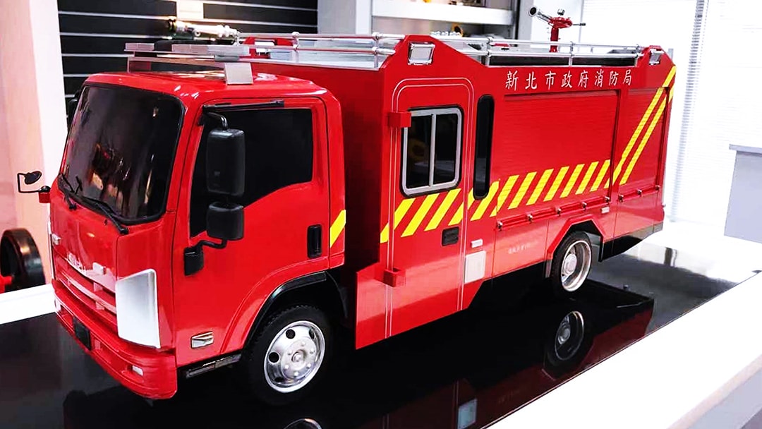 消防車體 模型製作案例04