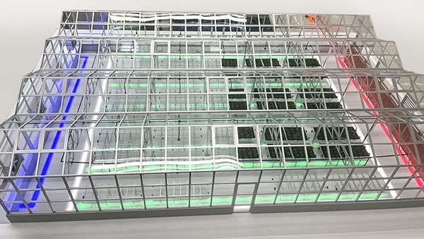 宜蘭大學溫室模型